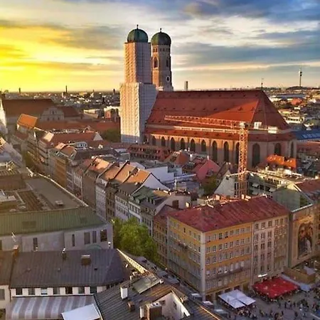 Schwabing-Studio Great Sunset View & Balcony Munich Exterior photo